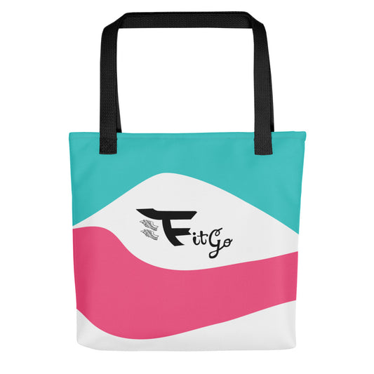 Fitgo Flowy Pink Tote Bag