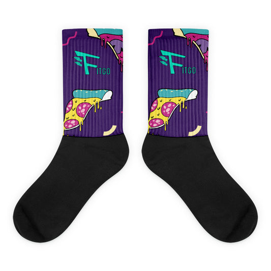Men's Fitgo Pizza Party Socks