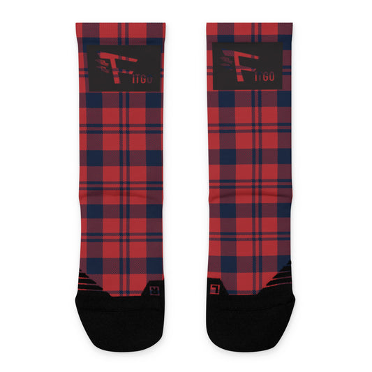 Men's Fitgo Plaid Works Socks