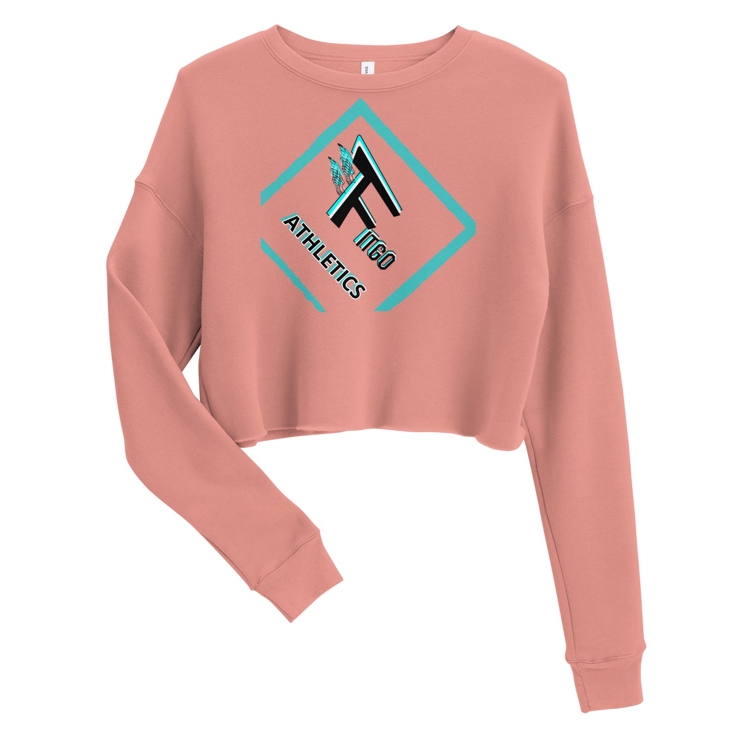 Women's Fitgo 3D Crop Sweatshirt