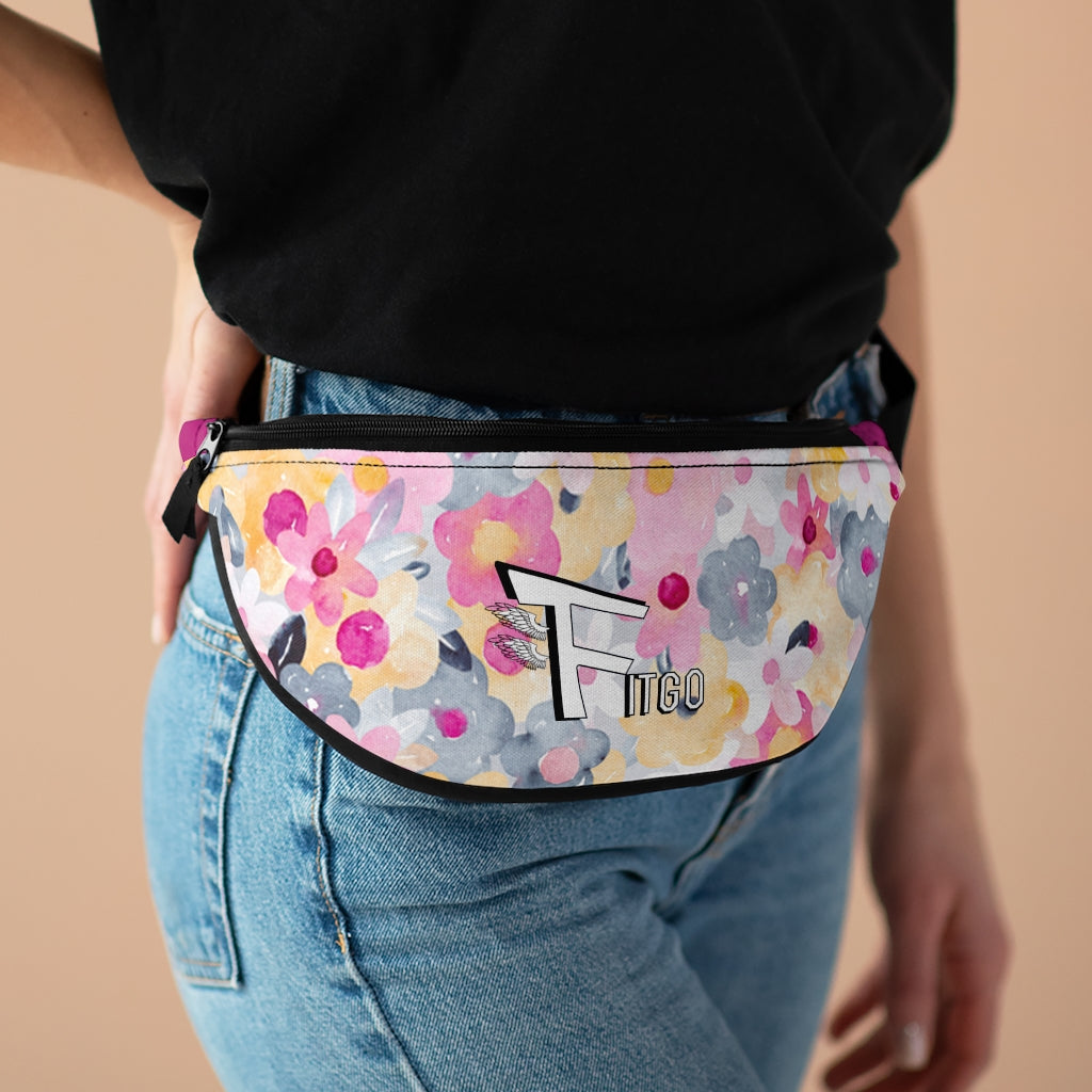 Fitgo Flowered Fanny Pack
