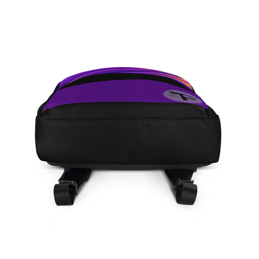 Boy's Fitgo Purple Space Backpack
