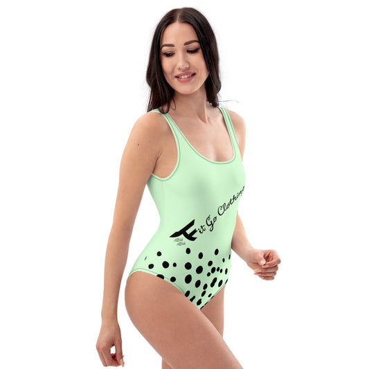 Women's Fitgo Dot One-Piece Swimsuit