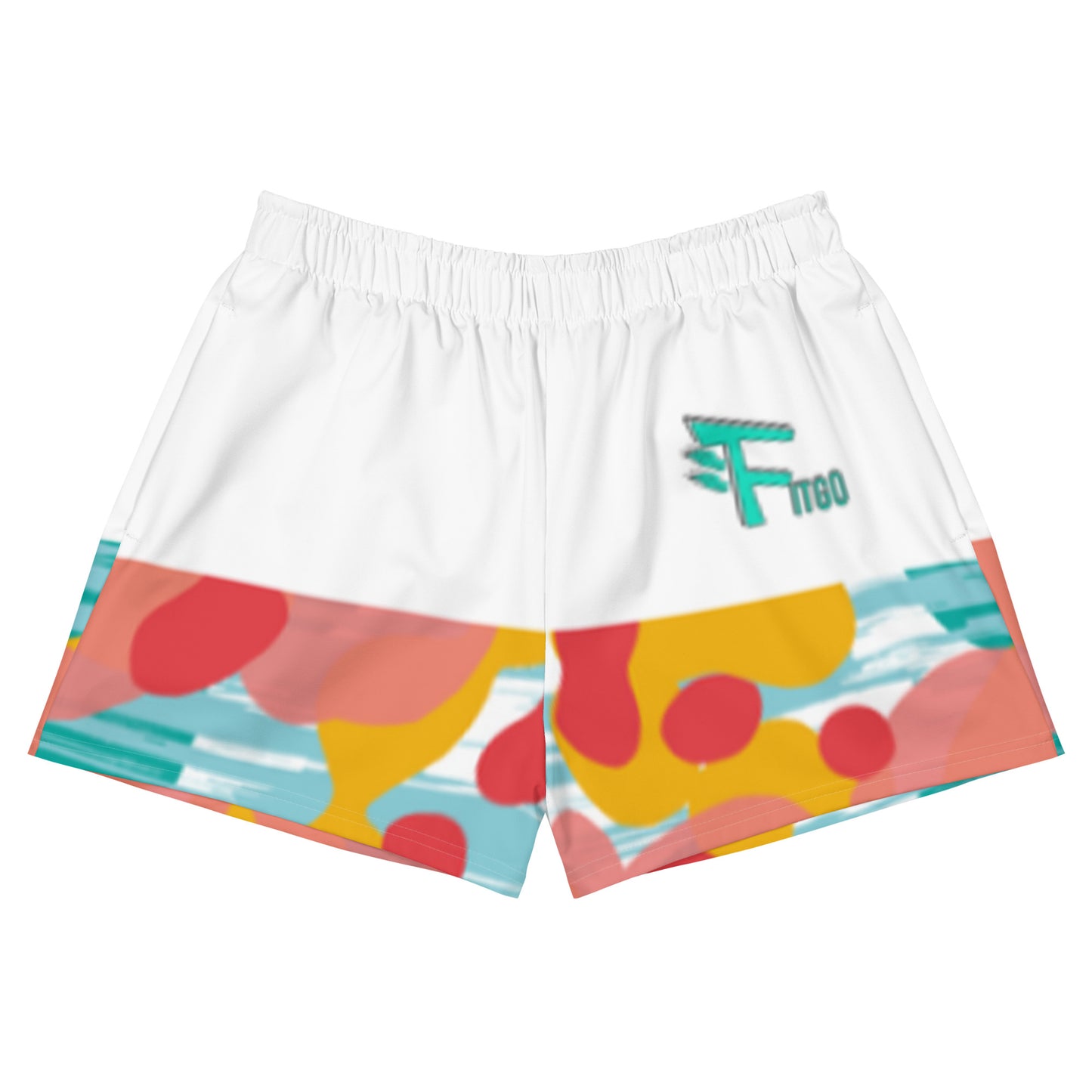Women's Fitgo Colorful Life Athletic Shorts