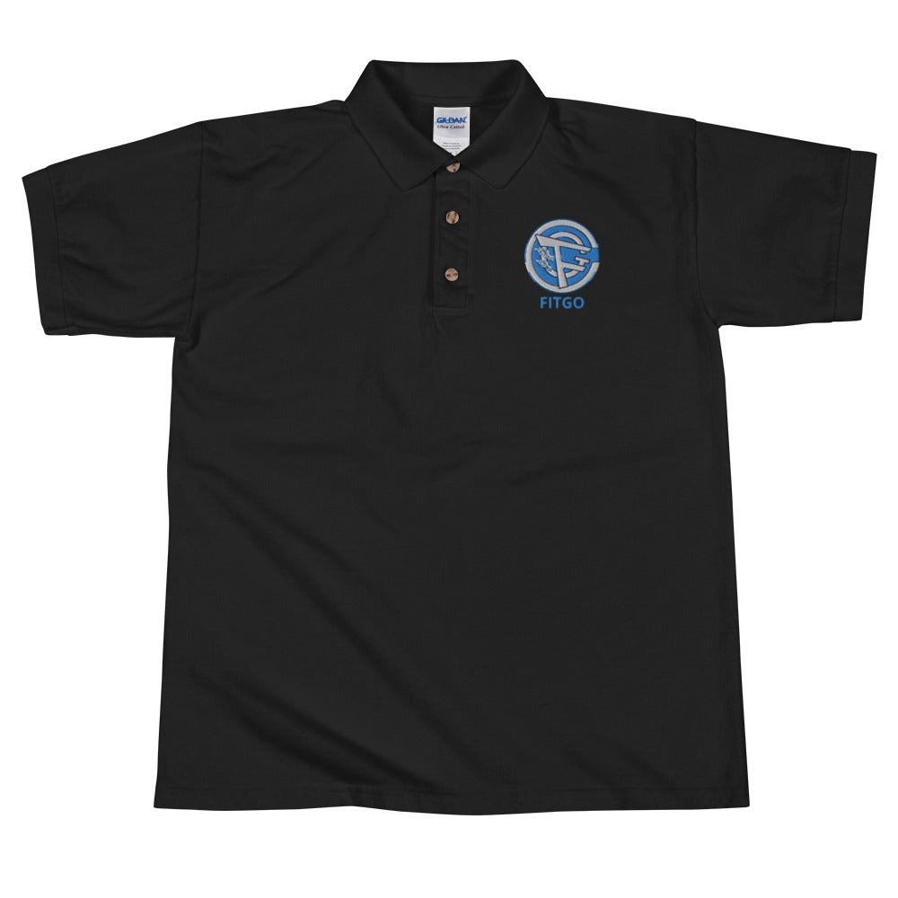 Men's Fitgo Shield Embroidered Polo Shirt