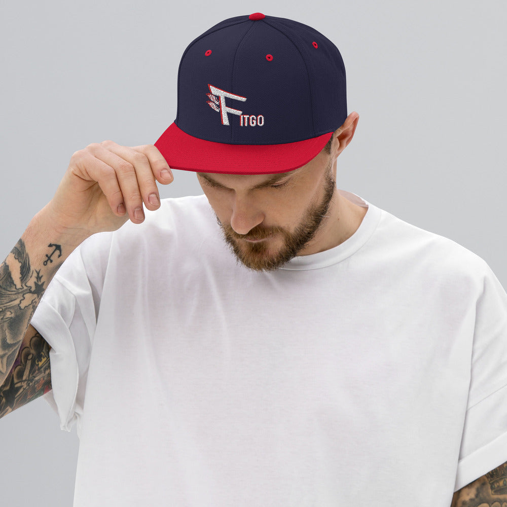 Men's Fitgo Patriotic Snapback Hat