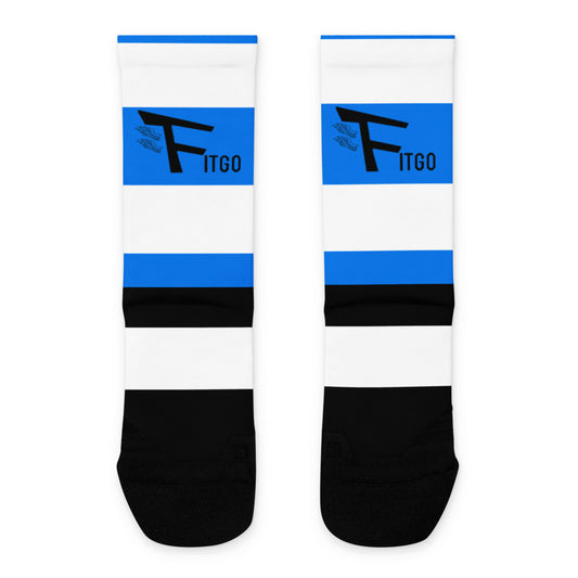 Men's Fitgo Quad Stripes Socks