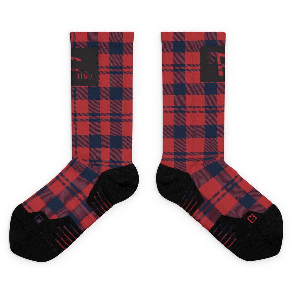 Men's Fitgo Plaid Works Socks