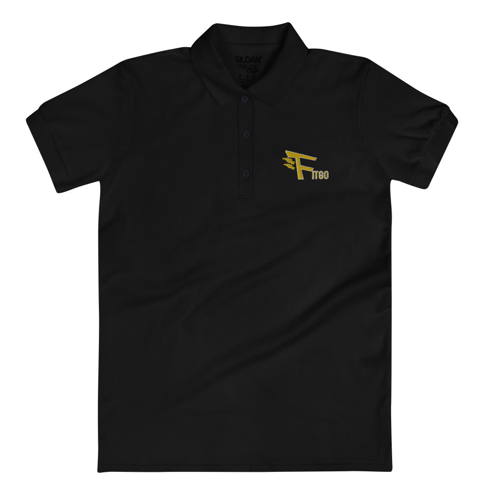 Women's Fitgo Embroidered Polo Shirt