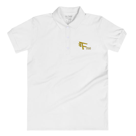 Women's Fitgo Embroidered Polo Shirt