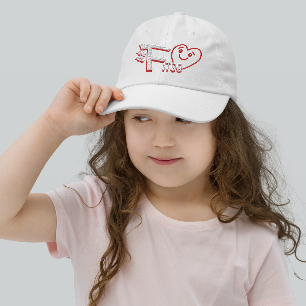 Girl's Fitgo Hearted Cap