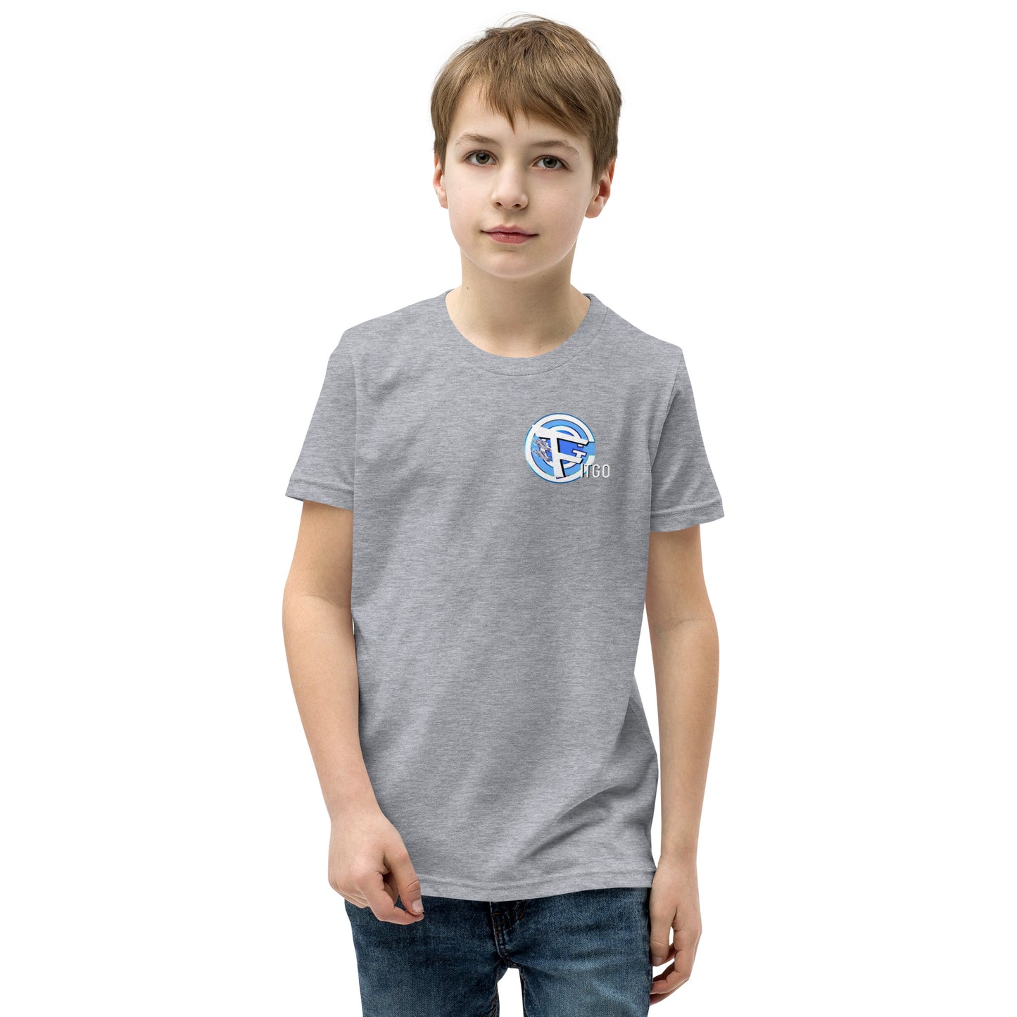 Boy's Fitgo Color Shield T-Shirt