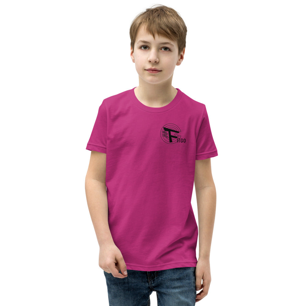 Boy's Fitgo Double Logo T-Shirt