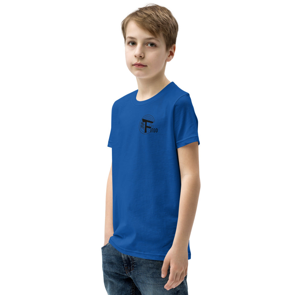 Boy's Fitgo Double Logo T-Shirt